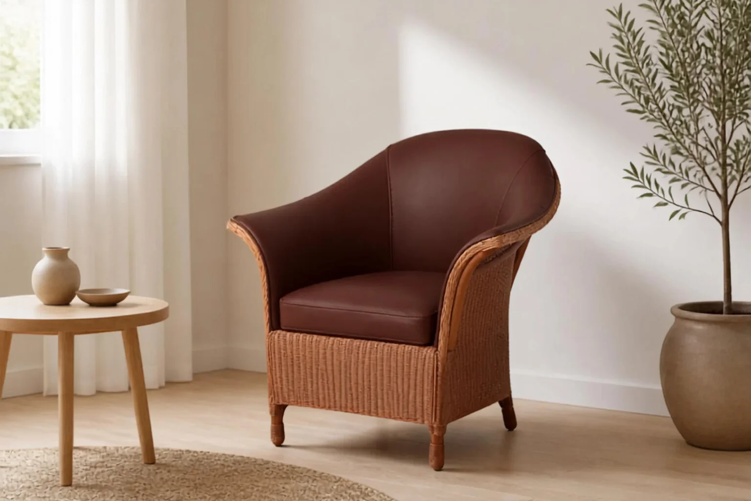 116 Loyd Loom Fauteuil