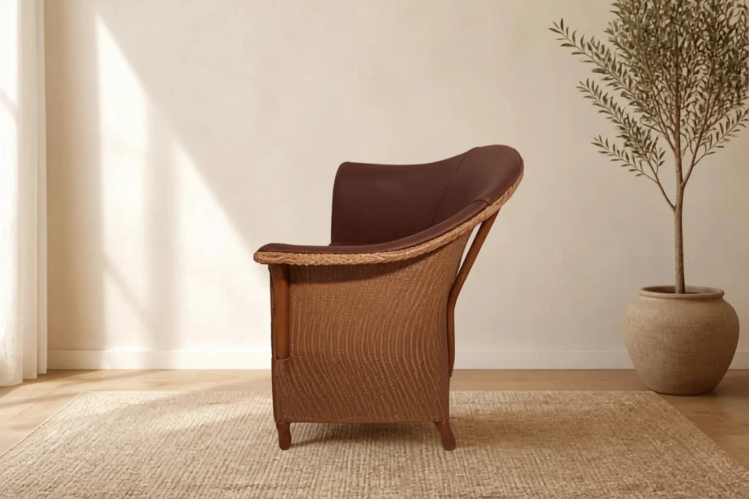 116 Loyd Loom Fauteuil
