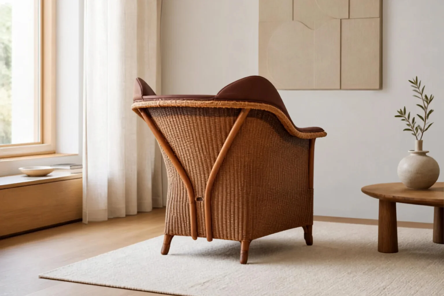 116 Loyd Loom Fauteuil