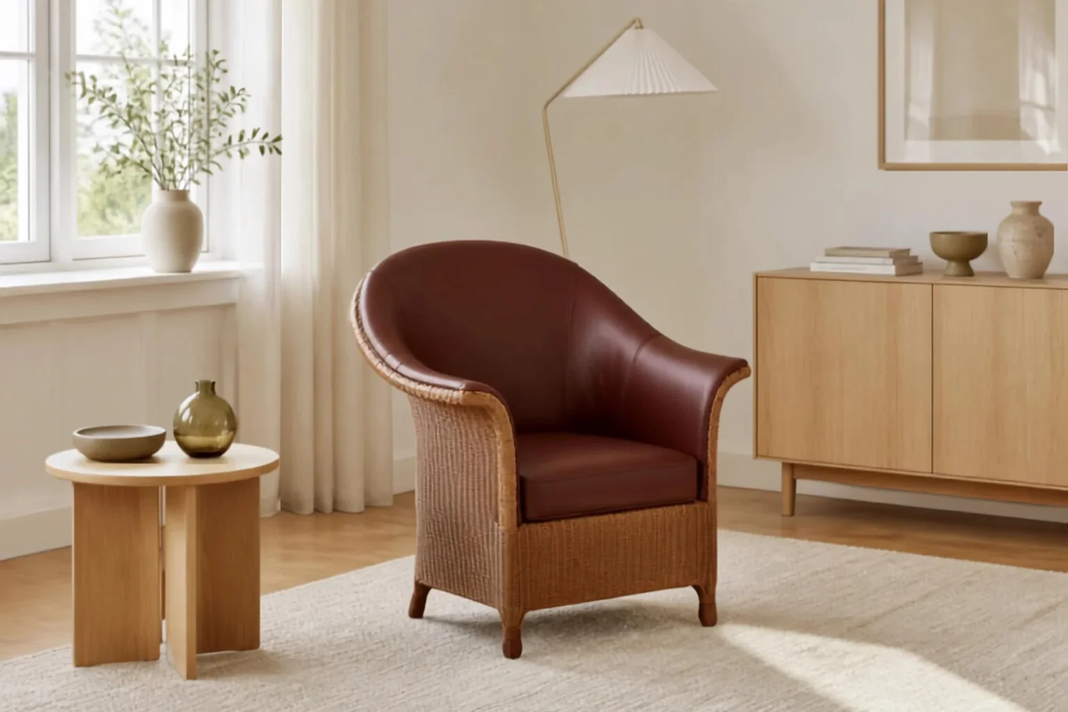 116 Loyd Loom Fauteuil