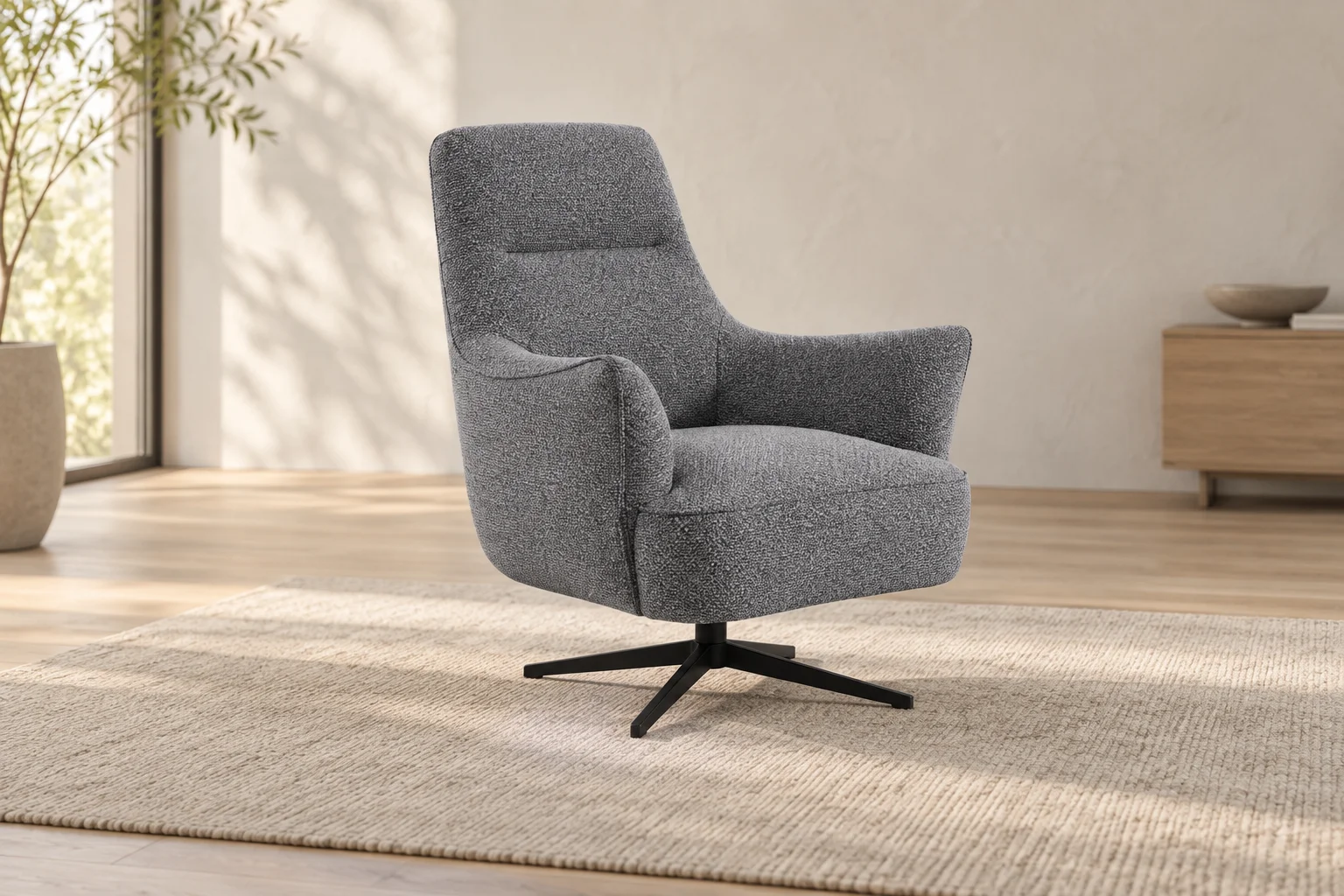 Sessel mit Drehkreuz 71