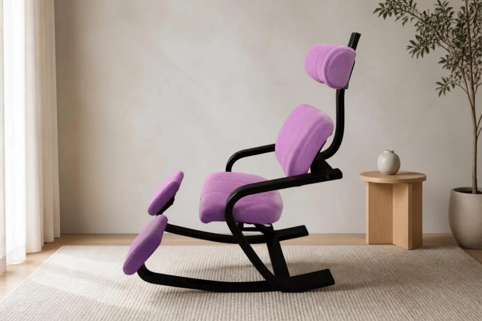Stokke Thatsit Balance Stuhl Design 1968