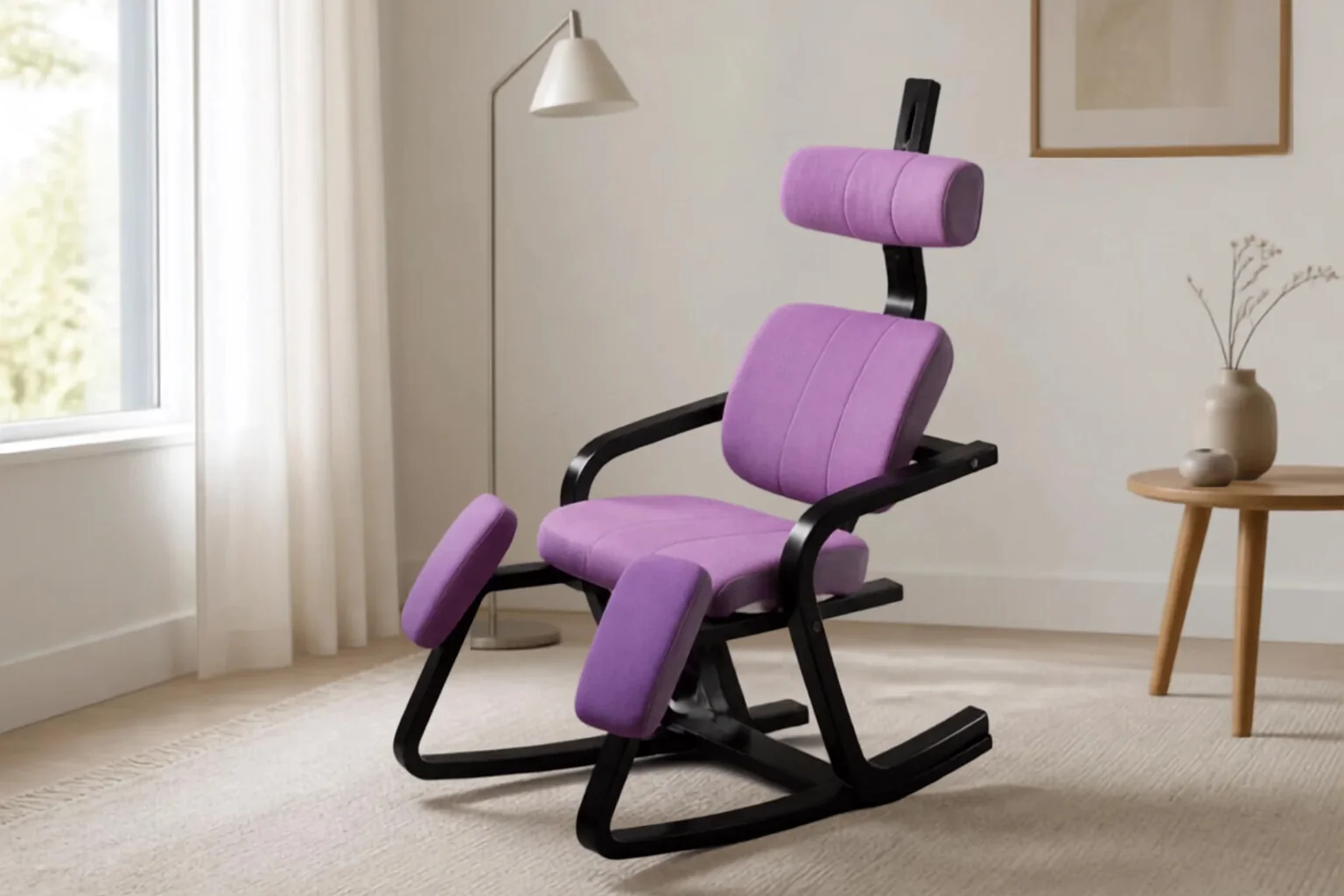 Stokke Thatsit Balance Stuhl Design 1968